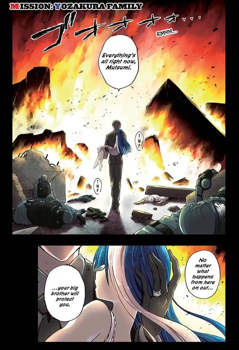 Mission: Yozakura Family Chapter 1 page 1 - Chapter 1: Mission 1: The Cherry Blossom Ring