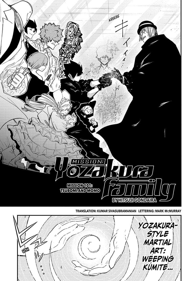 Mission: Yozakura Family Chapter 101 page 1 - Chapter 101