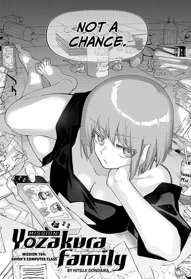 Mission: Yozakura Family Chapter 104 page 3 - Chapter 104