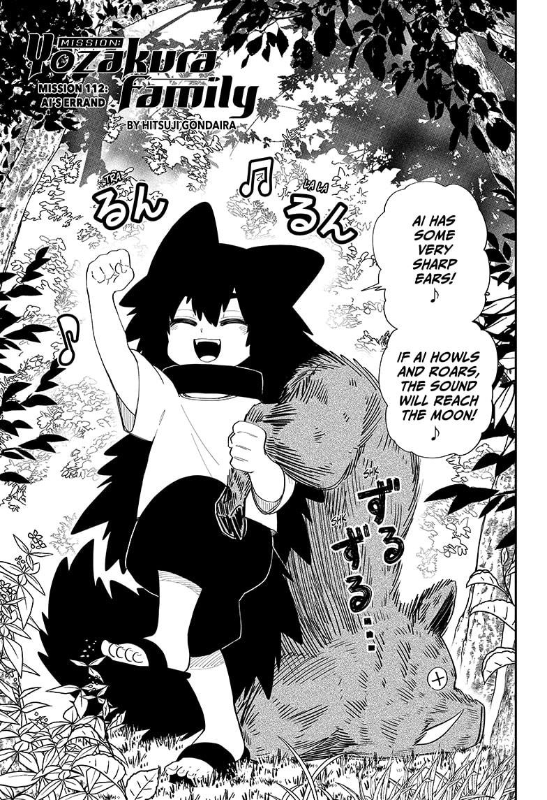Mission: Yozakura Family Chapter 112 page 1 - Chapter 112