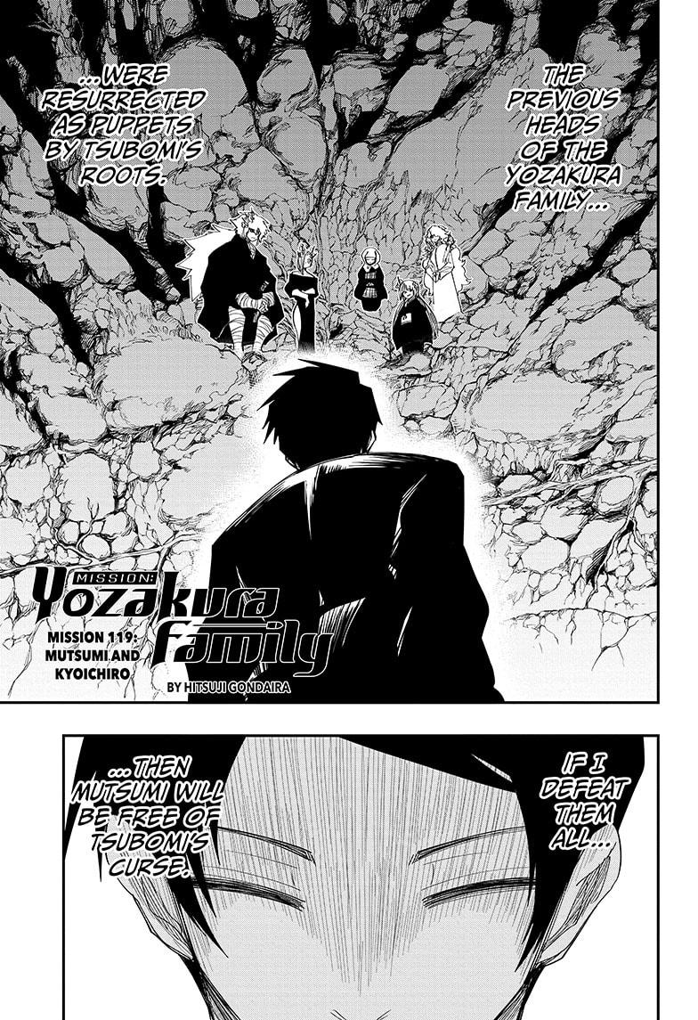 Mission: Yozakura Family Chapter 119 page 1 - Chapter 119