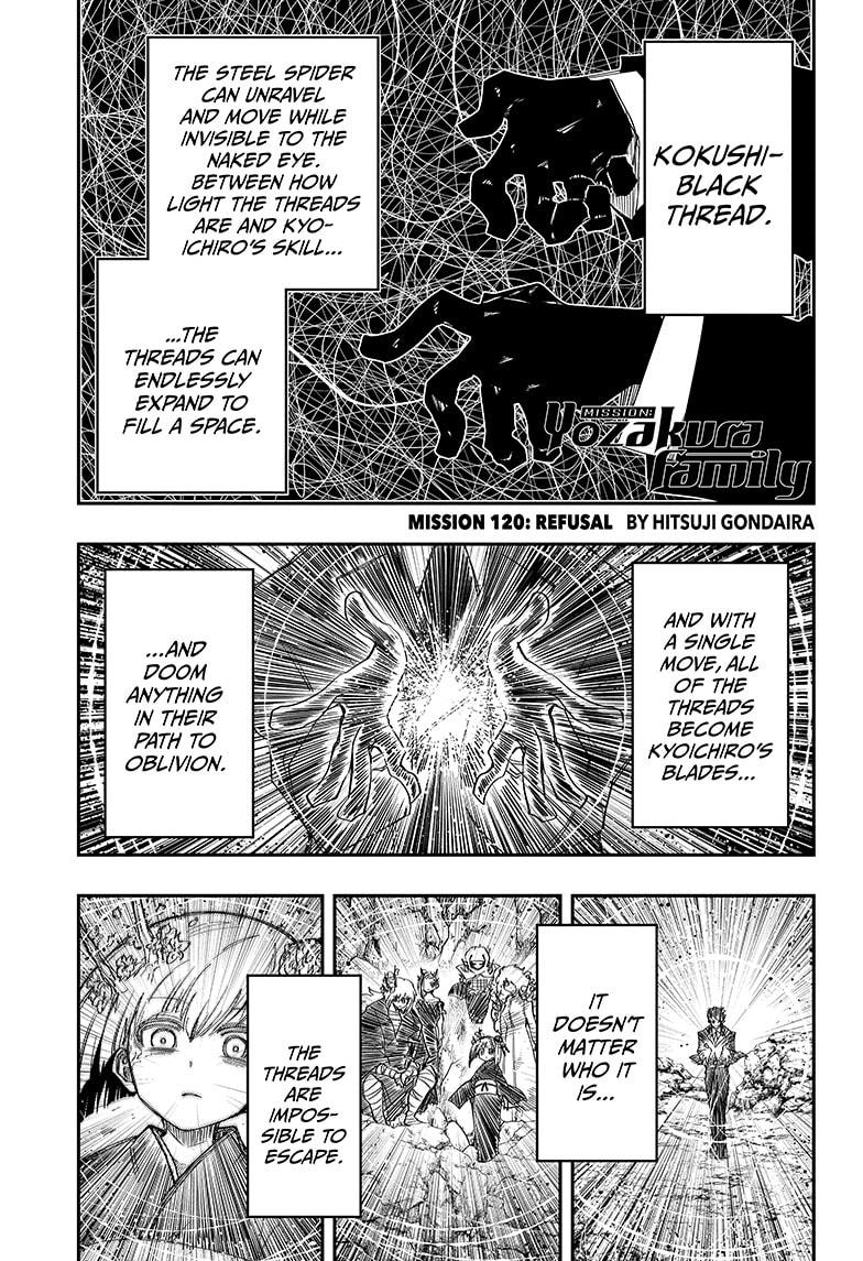 Mission: Yozakura Family Chapter 120 page 1 - Chapter 120