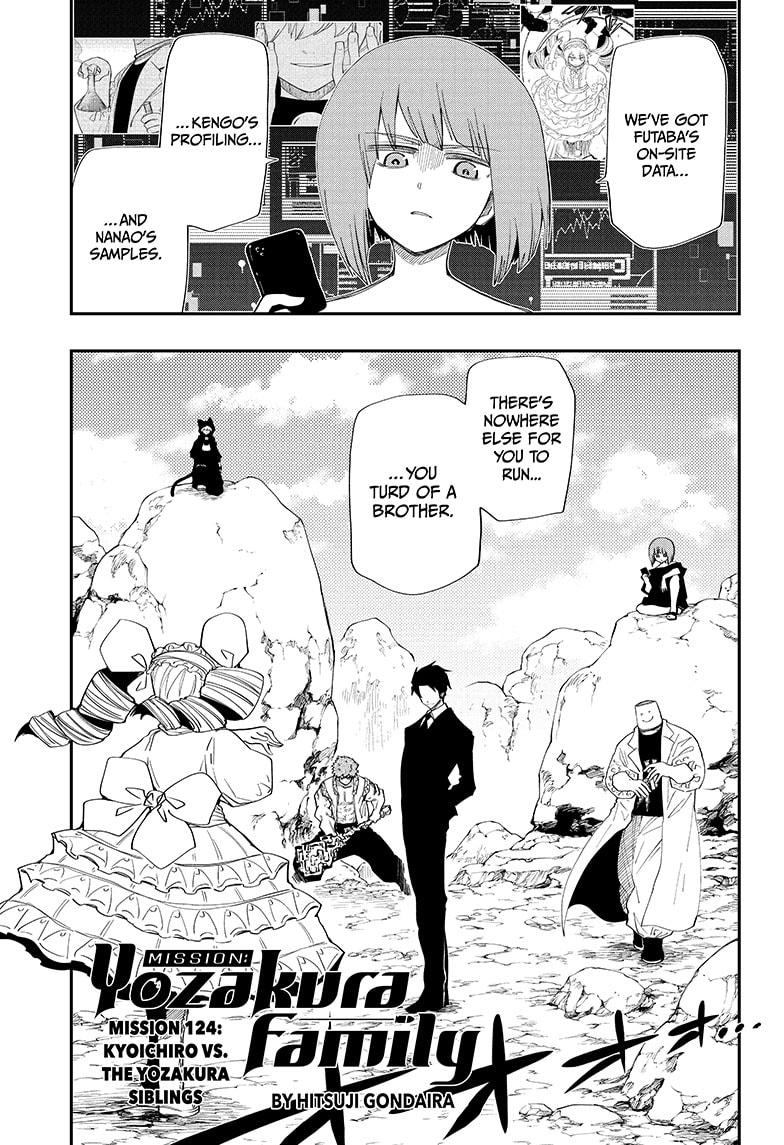 Mission: Yozakura Family Chapter 124 page 1 - Chapter 124