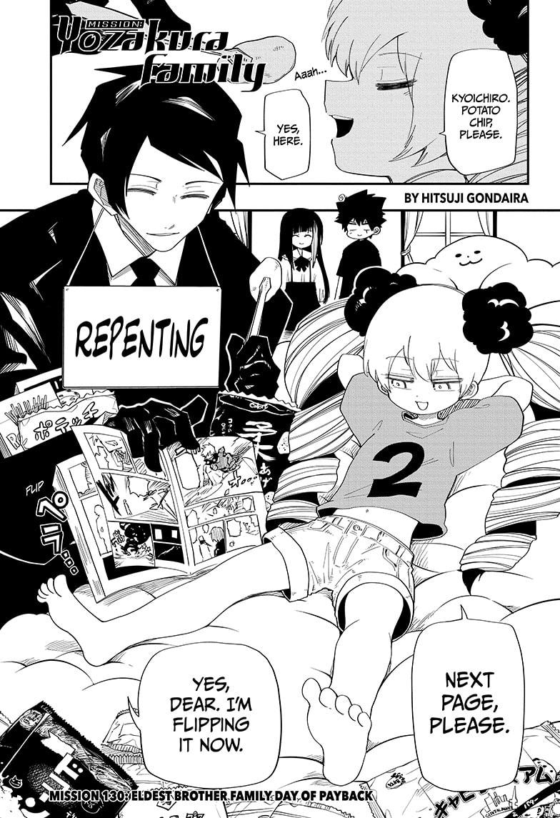 Mission: Yozakura Family Chapter 130 page 1 - Chapter 130