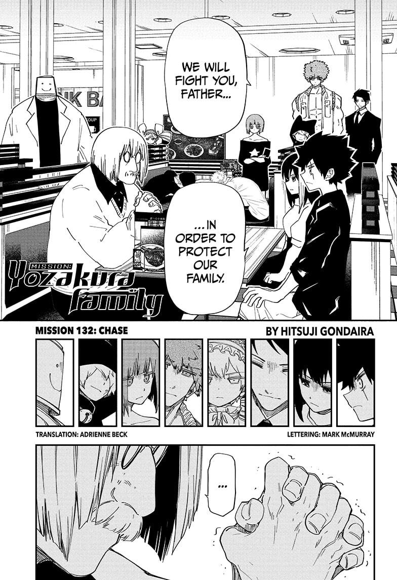 Mission: Yozakura Family Chapter 132 page 1 - Chapter 132