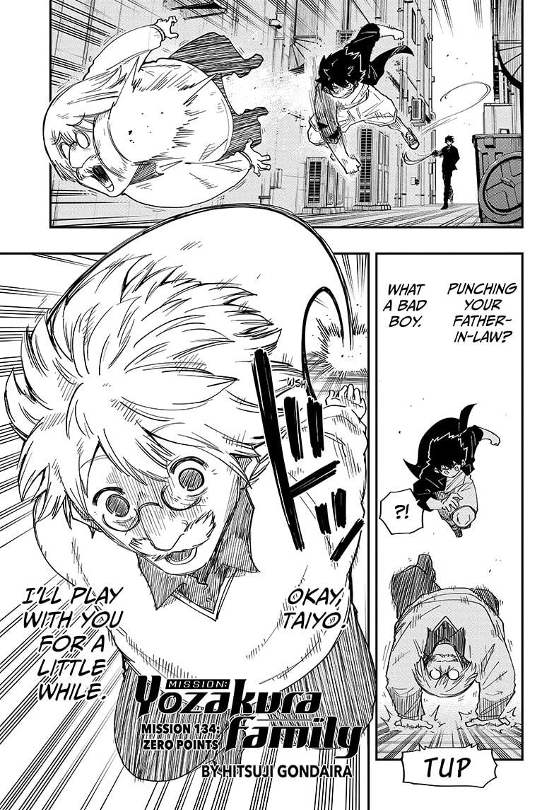 Mission: Yozakura Family Chapter 134 page 1 - Chapter 134