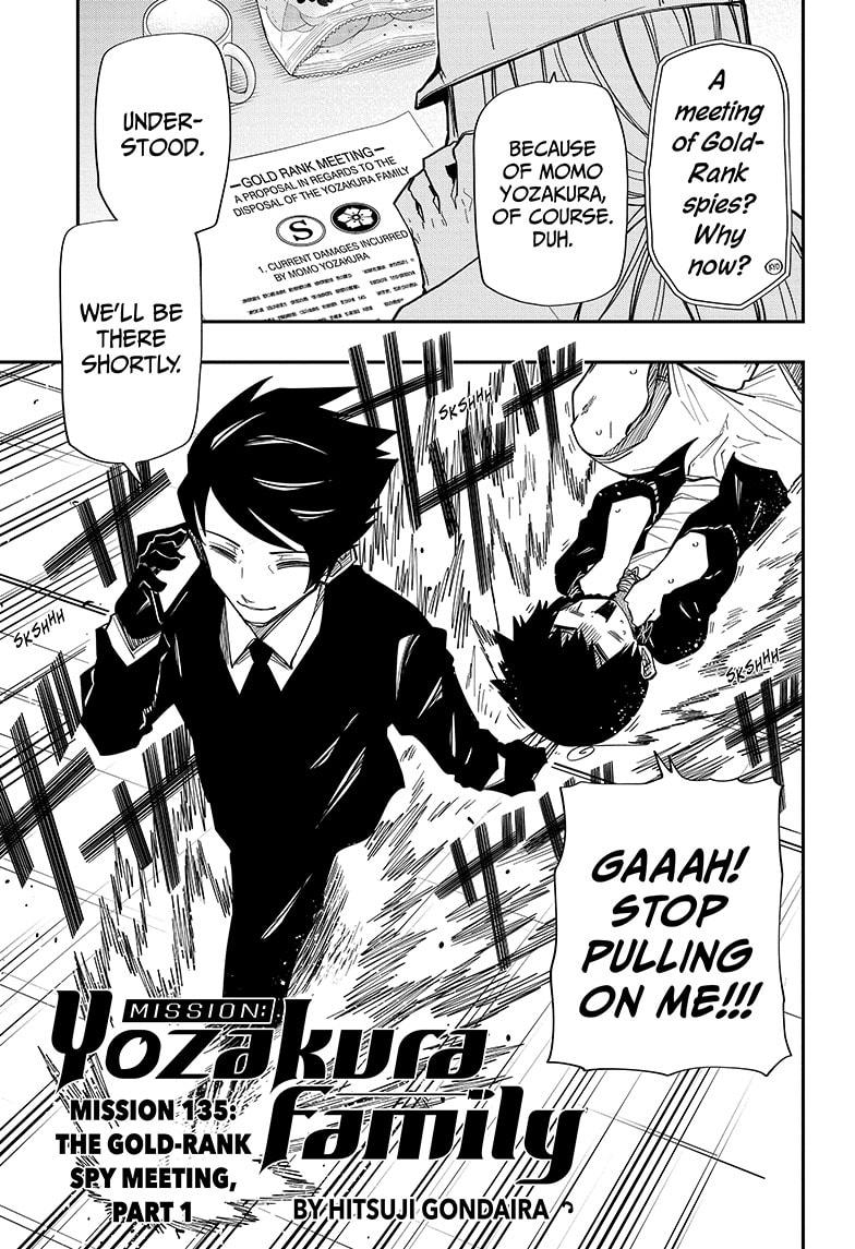 Mission: Yozakura Family Chapter 135 page 1 - Chapter 135