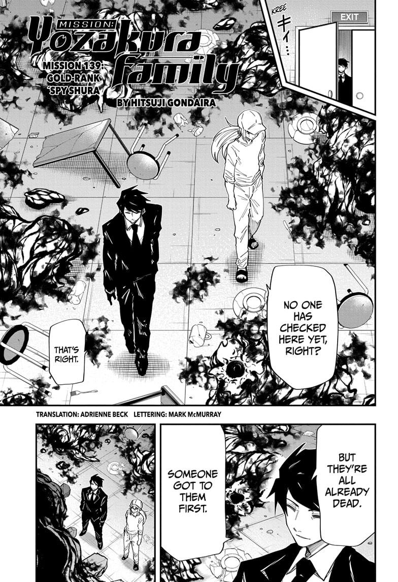 Mission: Yozakura Family Chapter 139 page 1 - Chapter 139