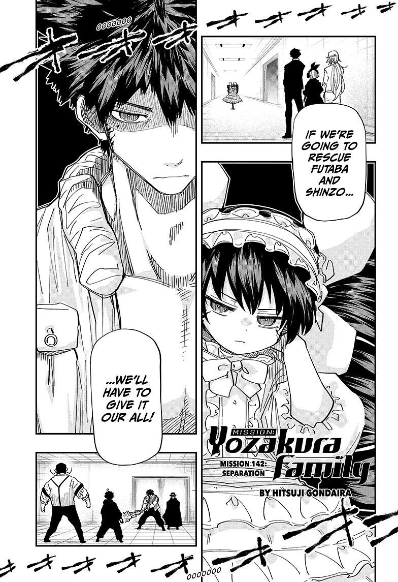 Mission: Yozakura Family Chapter 142 page 1 - Chapter 142