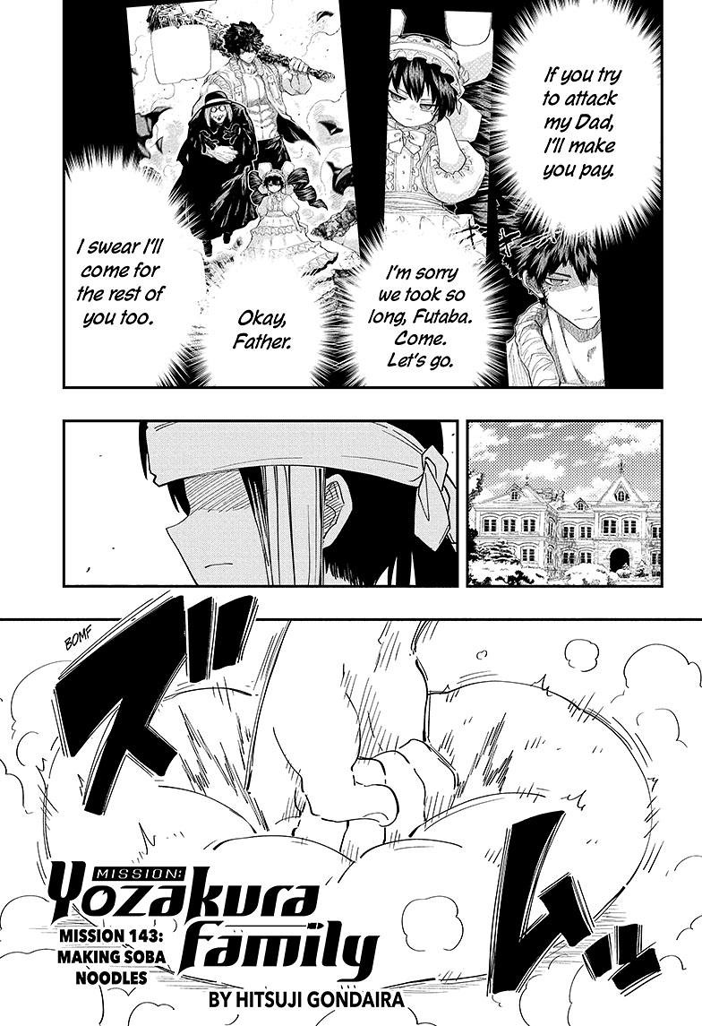 Mission: Yozakura Family Chapter 143 page 1 - Chapter 143