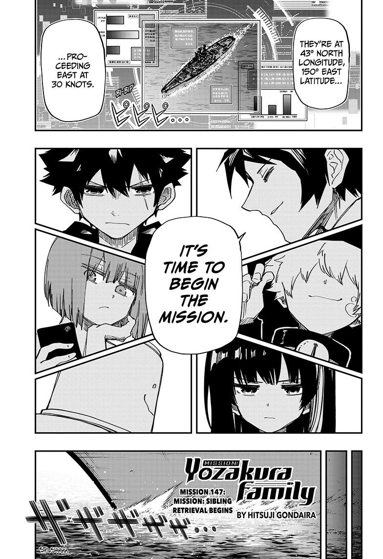 Mission: Yozakura Family Chapter 147 page 1 - Chapter 147