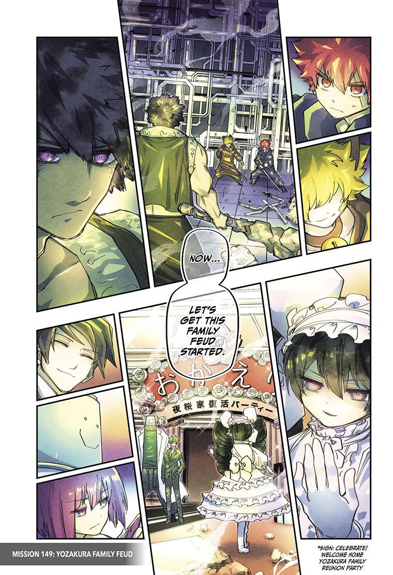 Mission: Yozakura Family Chapter 149 page 1 - Chapter 149