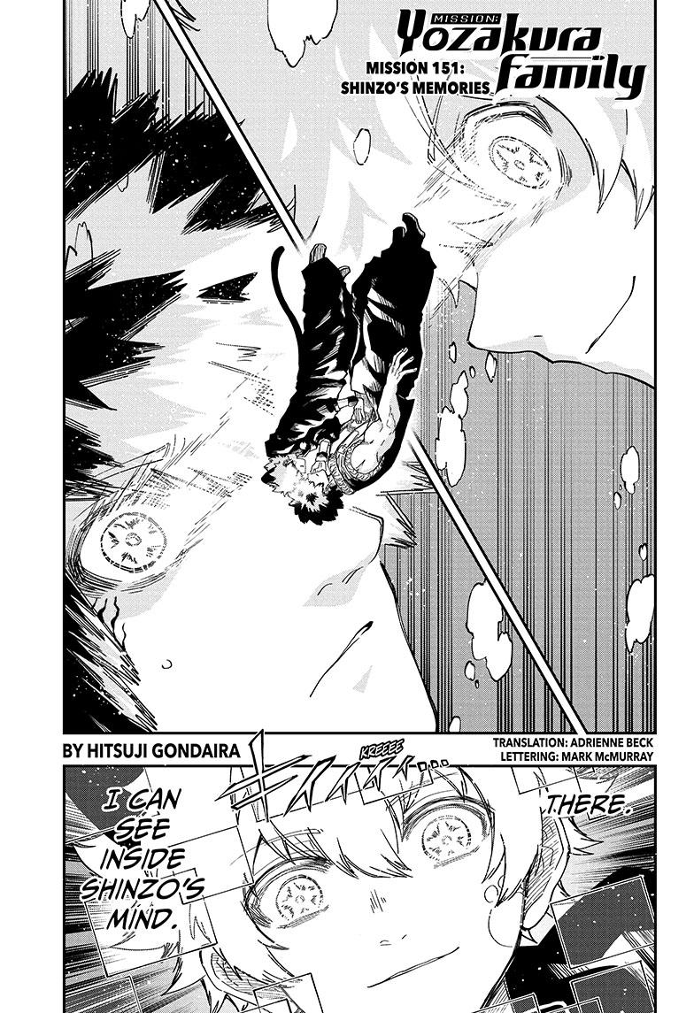 Mission: Yozakura Family Chapter 151 page 1 - Chapter 151