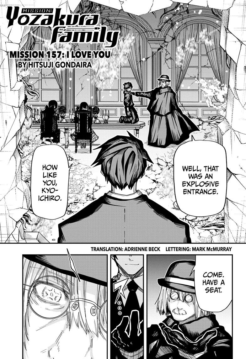 Mission: Yozakura Family Chapter 157 page 1 - Chapter 157