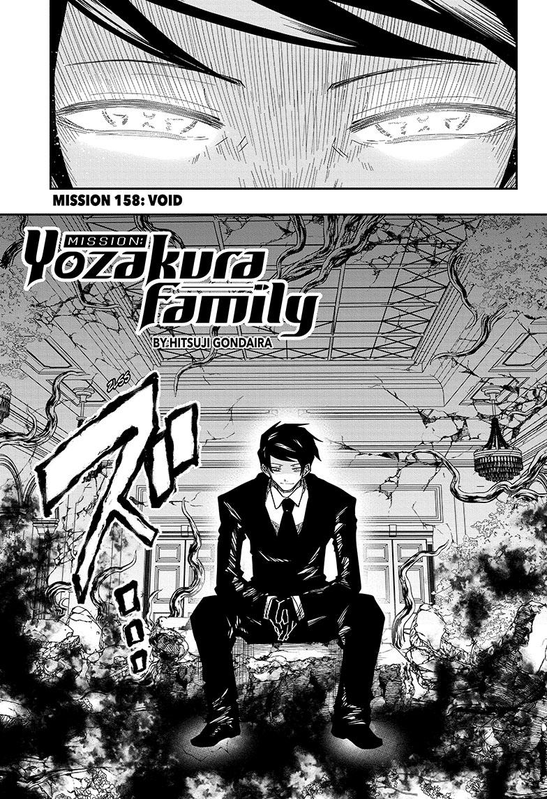 Mission: Yozakura Family Chapter 158 page 1 - Chapter 158