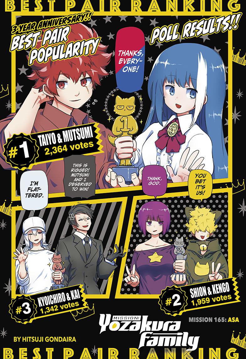 Mission: Yozakura Family Chapter 165 page 1 - Chapter 165