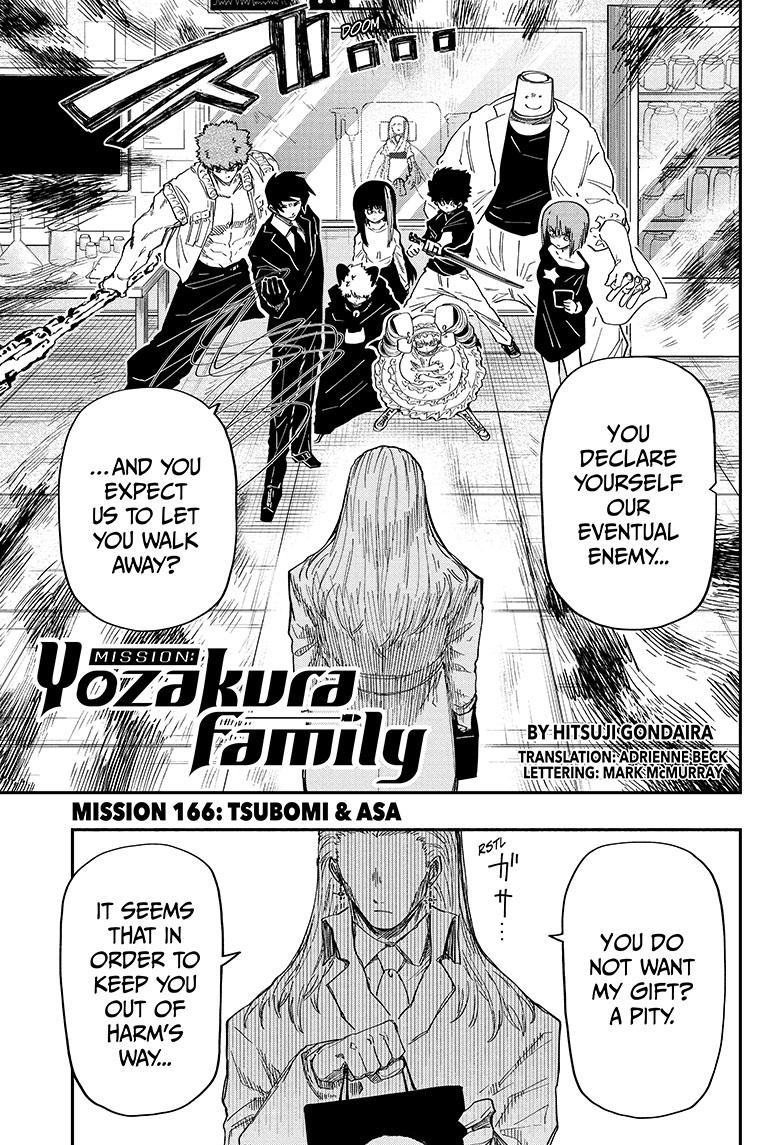 Mission: Yozakura Family Chapter 166 page 1 - Chapter 166