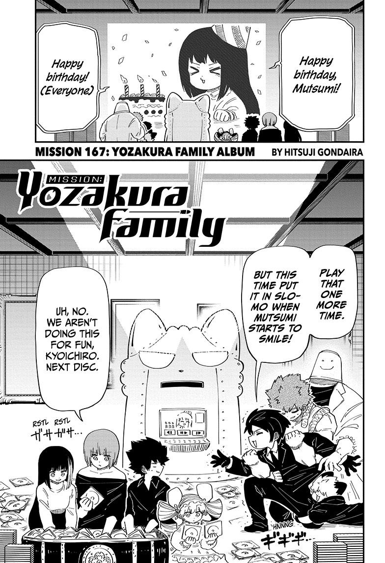 Mission: Yozakura Family Chapter 167 page 1 - Chapter 167