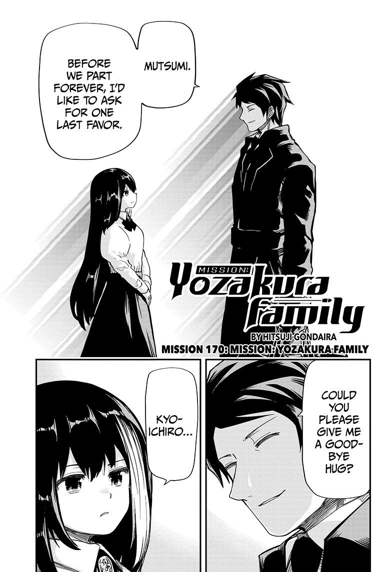 Mission: Yozakura Family Chapter 170 page 1 - Chapter 170