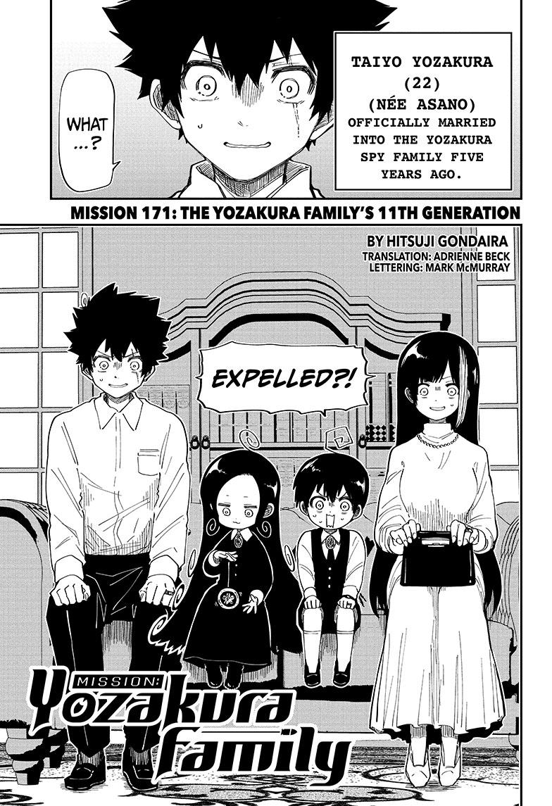 Mission: Yozakura Family Chapter 171 page 1 - Chapter 171