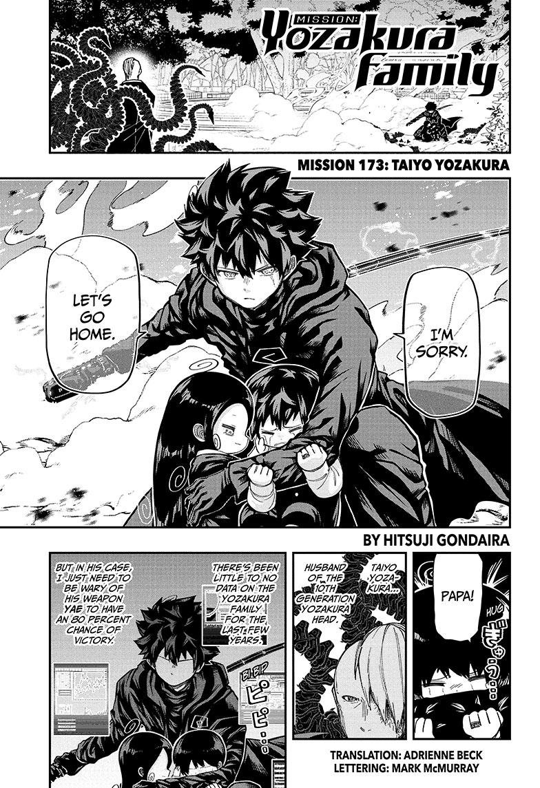Mission: Yozakura Family Chapter 173 page 1 - Chapter 173