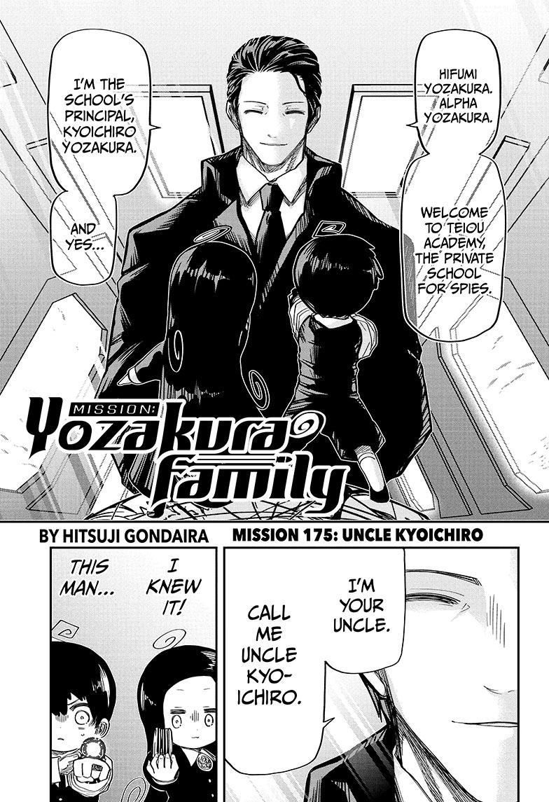 Mission: Yozakura Family Chapter 175 page 1 - Chapter 175