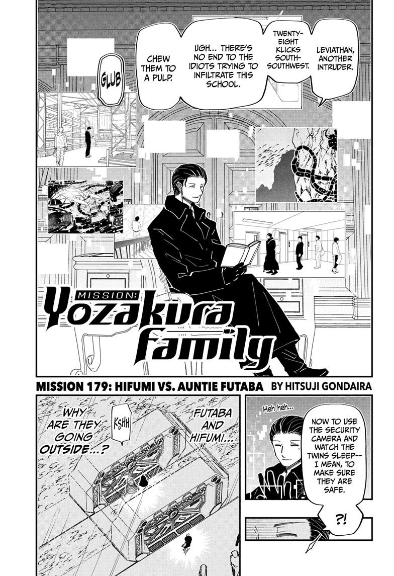 Mission: Yozakura Family Chapter 179 page 1 - Chapter 179