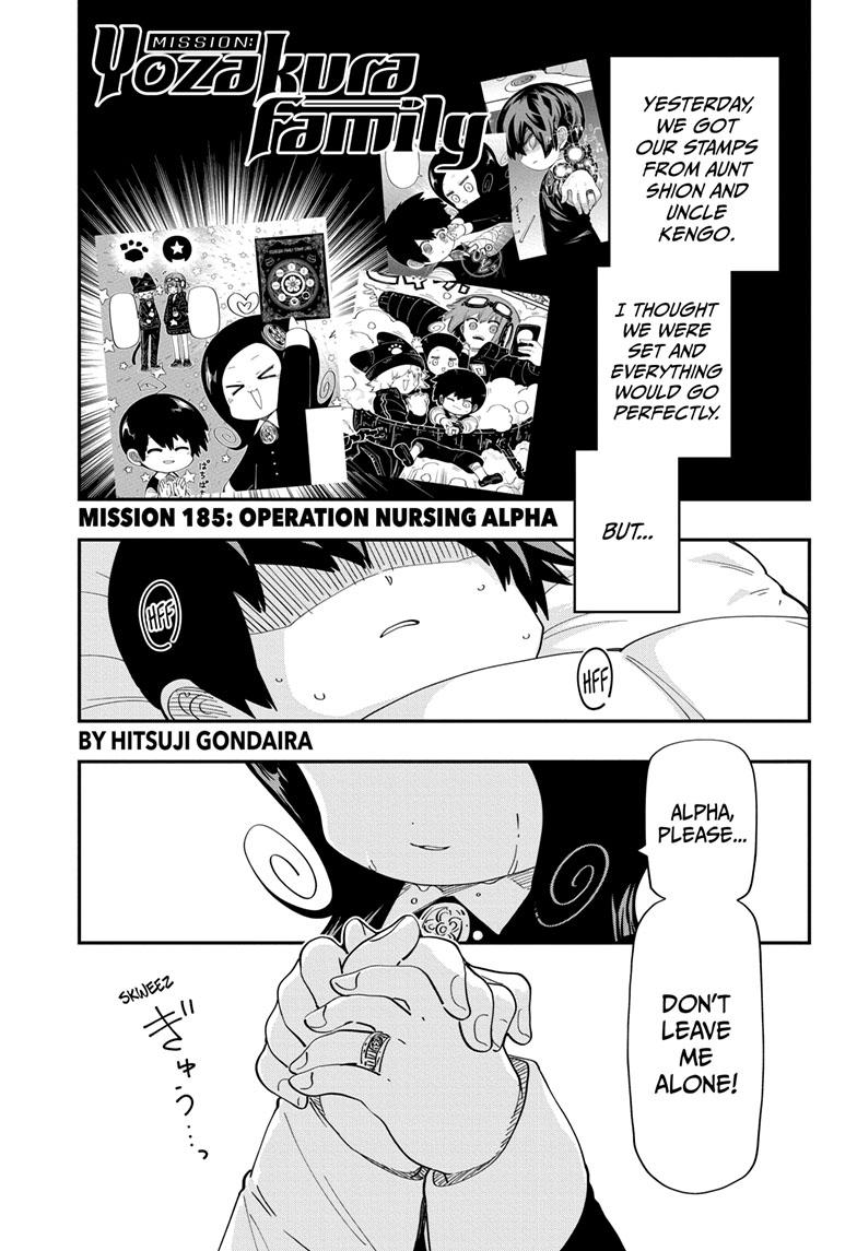 Mission: Yozakura Family Chapter 185 page 1 - Chapter 185