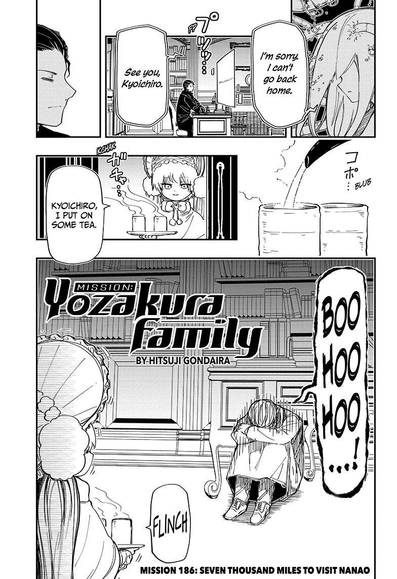 Mission: Yozakura Family Chapter 186 page 1 - Chapter 186