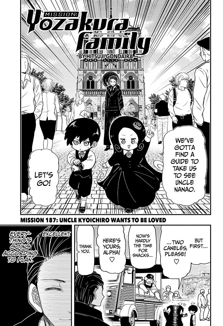 Mission: Yozakura Family Chapter 187 page 1 - Chapter 187