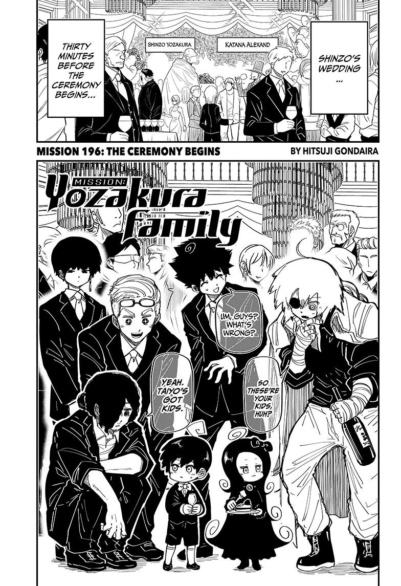Mission: Yozakura Family Chapter 196 page 1 - Chapter 196