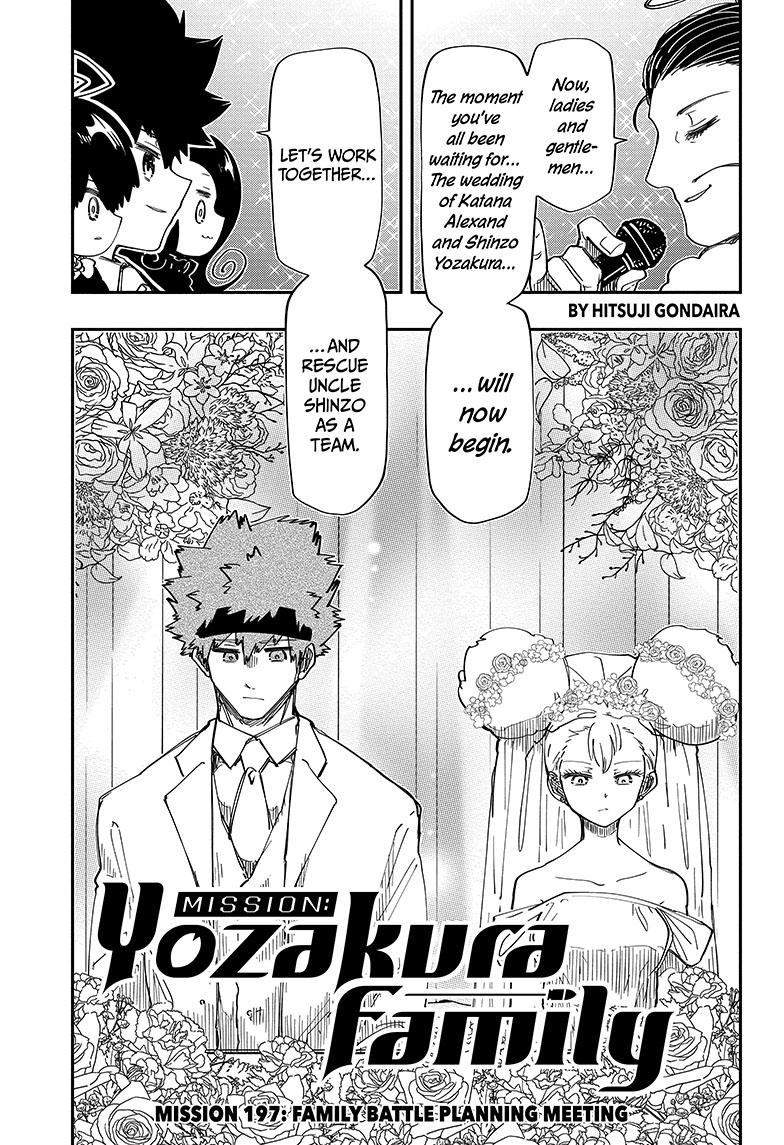 Mission: Yozakura Family Chapter 197 page 1 - Chapter 197