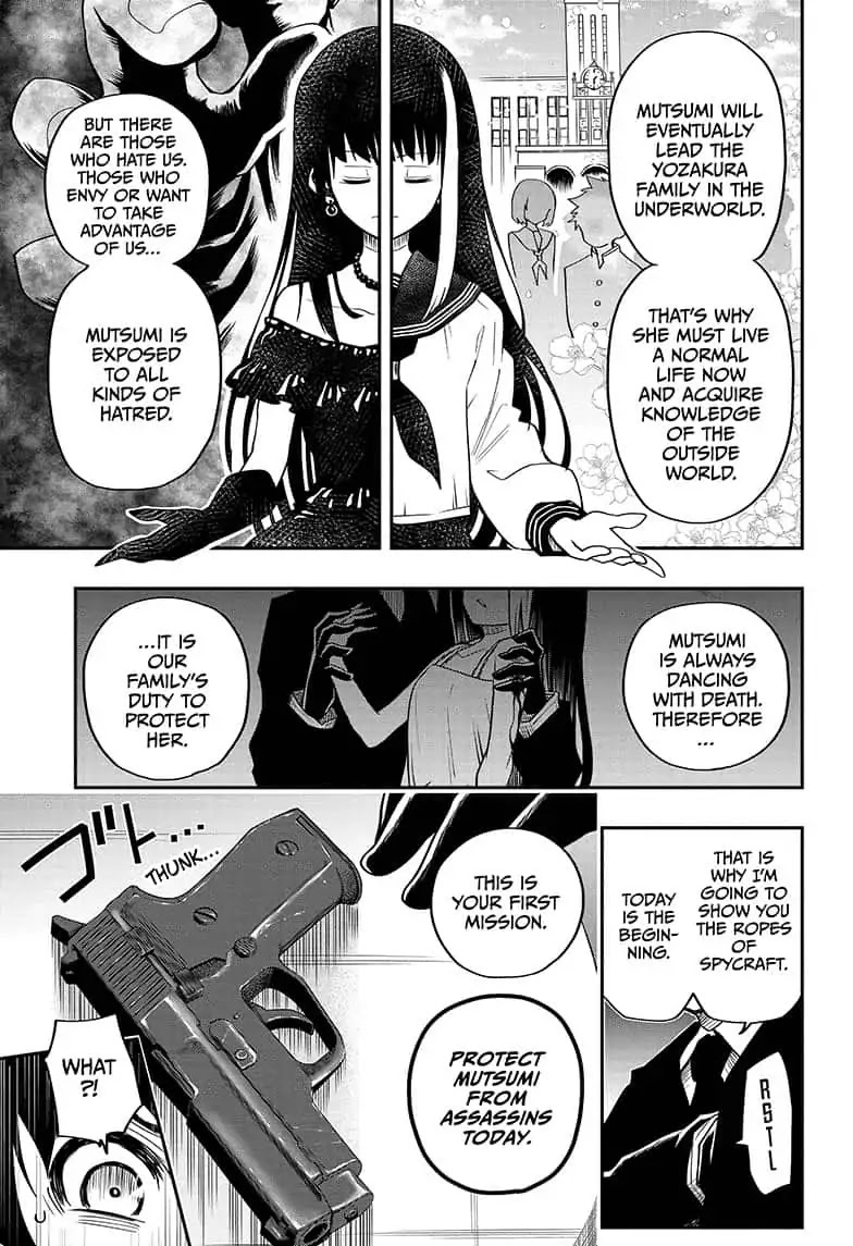 Mission: Yozakura Family Chapter 2 page 9 - Chapter 2: Mission 2: The Yozakuras' Lifeline