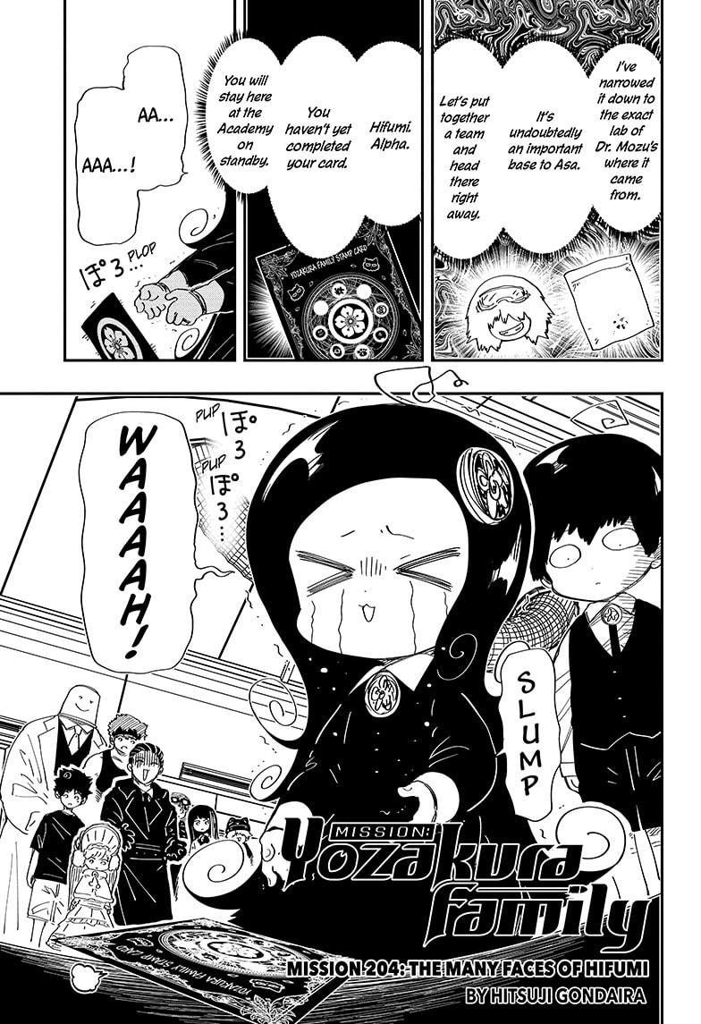 Mission: Yozakura Family Chapter 204 page 1 - Chapter 204