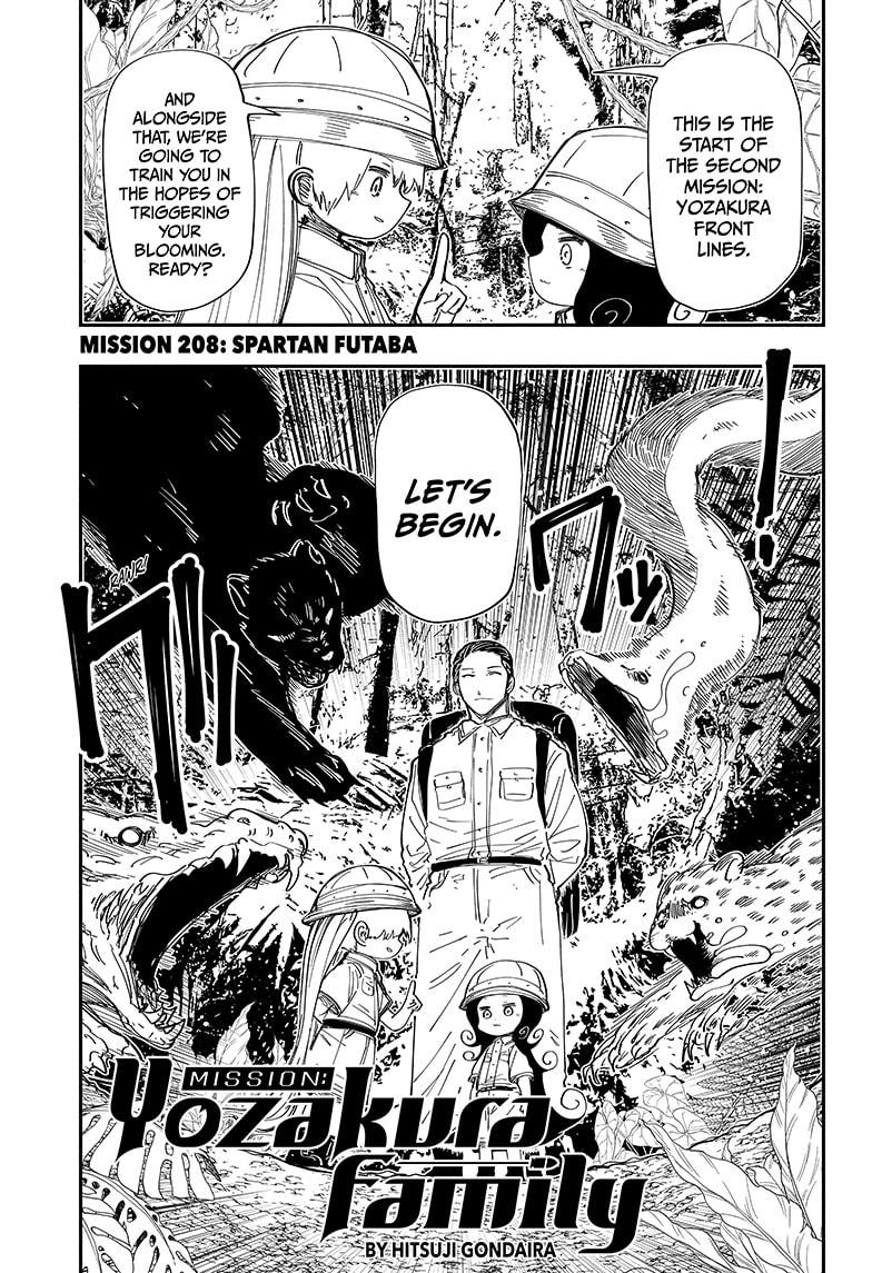 Mission: Yozakura Family Chapter 208 page 1 - Chapter 208