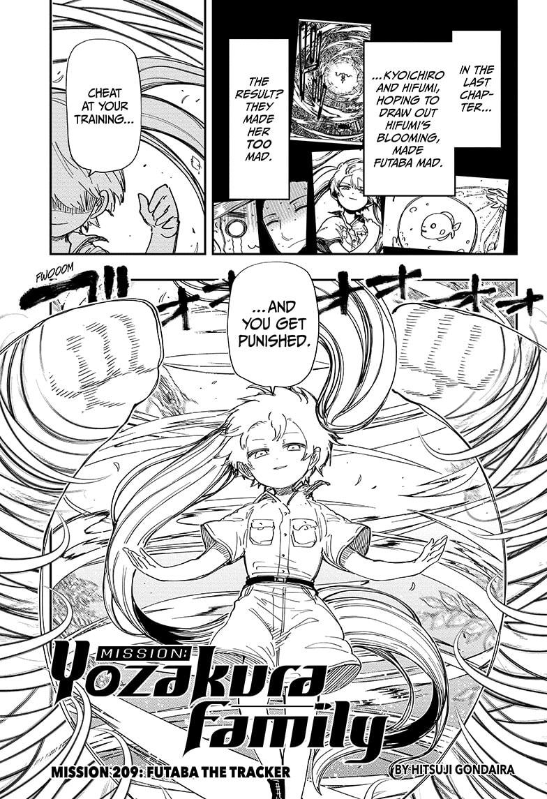 Mission: Yozakura Family Chapter 209 page 1 - Chapter 209