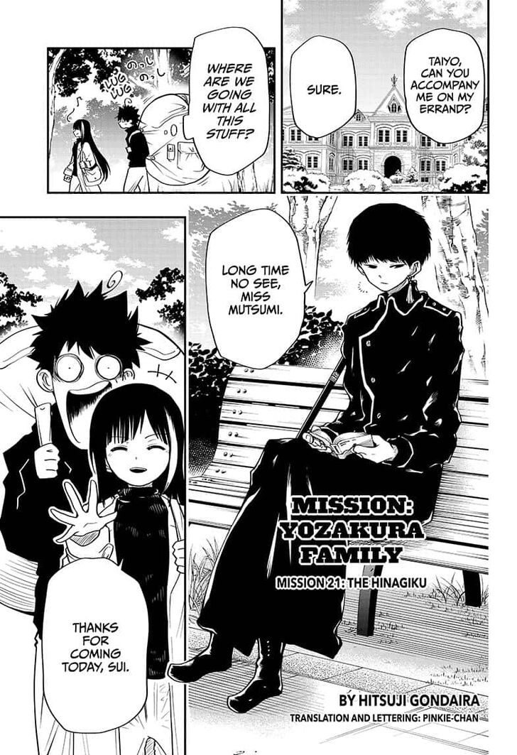 Mission: Yozakura Family Chapter 21 page 1 - Chapter 21
