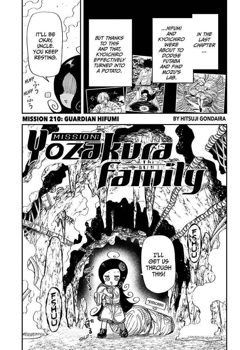 Mission: Yozakura Family Chapter 210 page 1 - Chapter 210