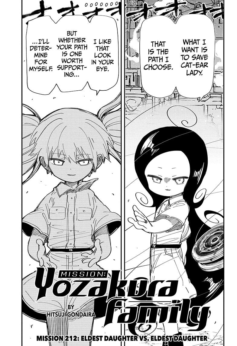 Mission: Yozakura Family Chapter 212 page 1 - Chapter 212