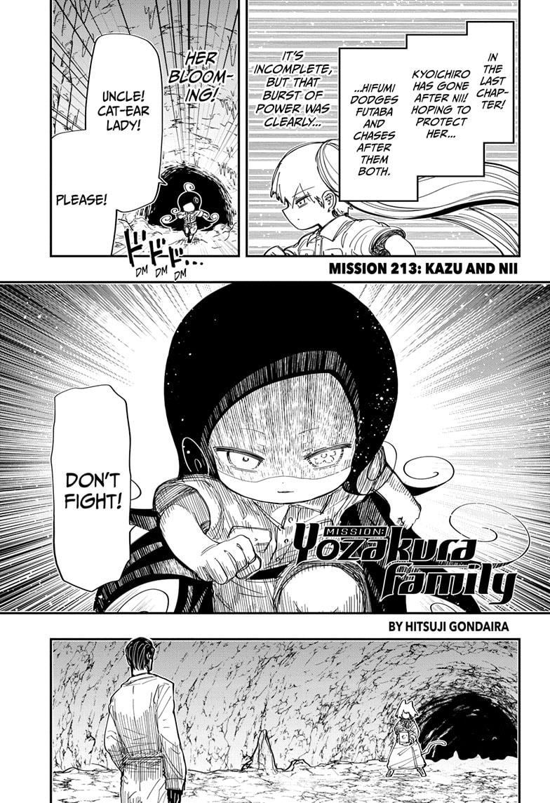 Mission: Yozakura Family Chapter 213 page 1 - Chapter 213