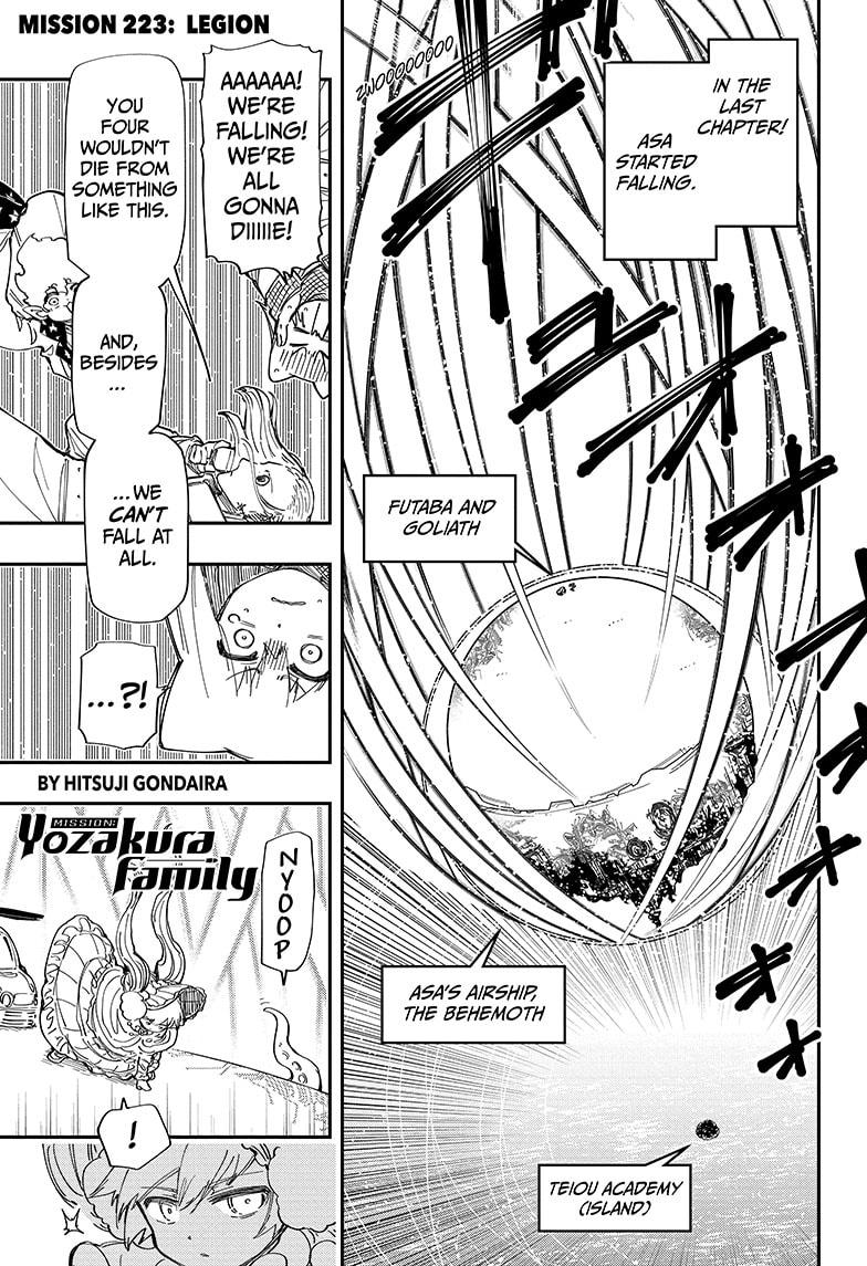 Mission: Yozakura Family Chapter 223 page 1 - Chapter 223