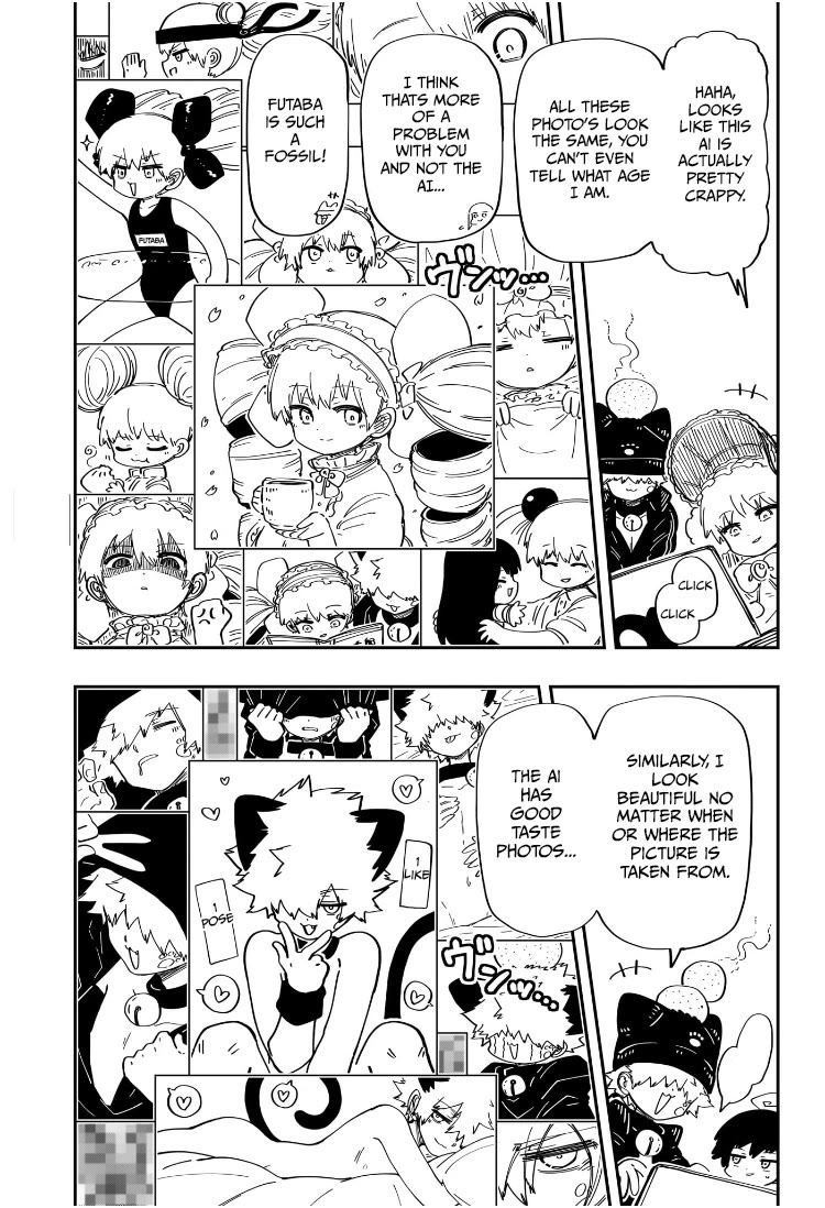 Mission: Yozakura Family Chapter 225.5 page 4 - Chapter 225.5: Yozakura Album
