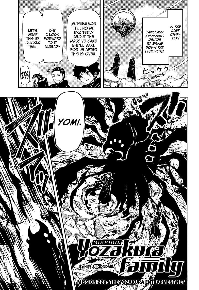 Mission: Yozakura Family Chapter 226 page 1 - Chapter 226