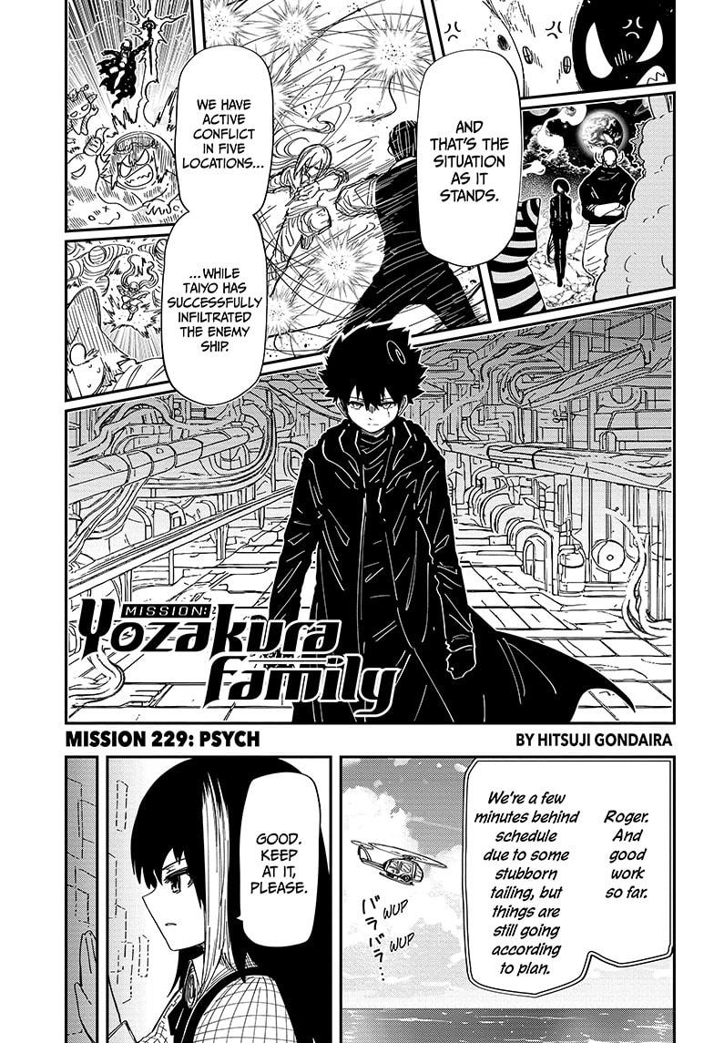 Mission: Yozakura Family Chapter 229 page 1 - Chapter 229