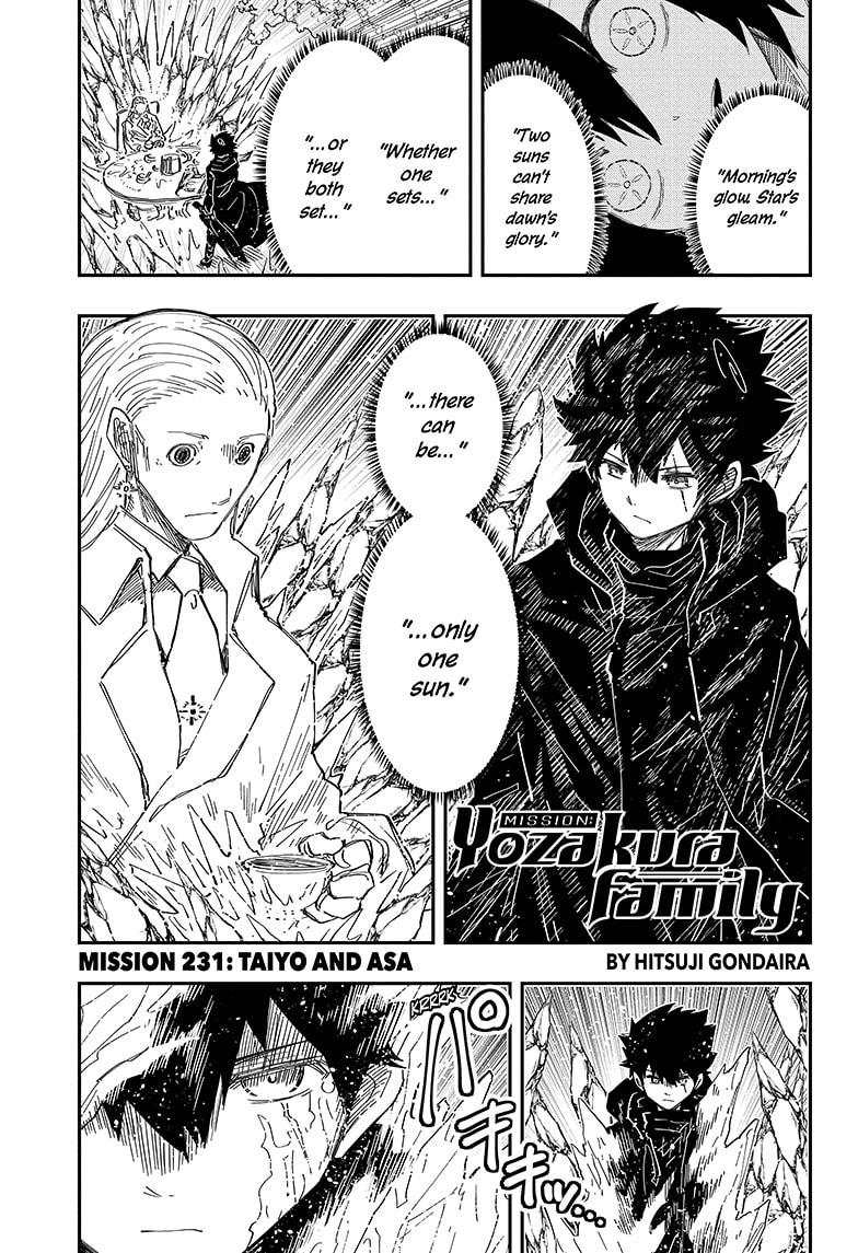 Mission: Yozakura Family Chapter 231 page 1 - Chapter 231