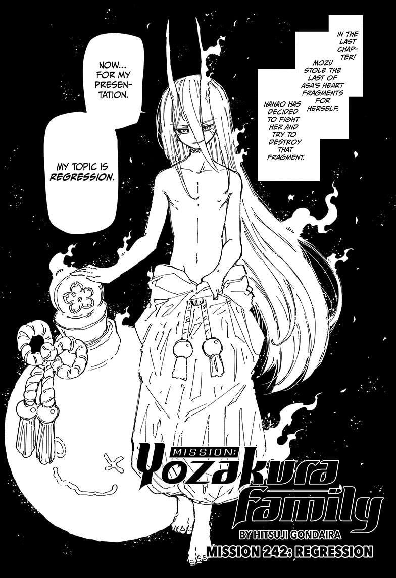 Mission: Yozakura Family Chapter 242 page 1 - Chapter 242