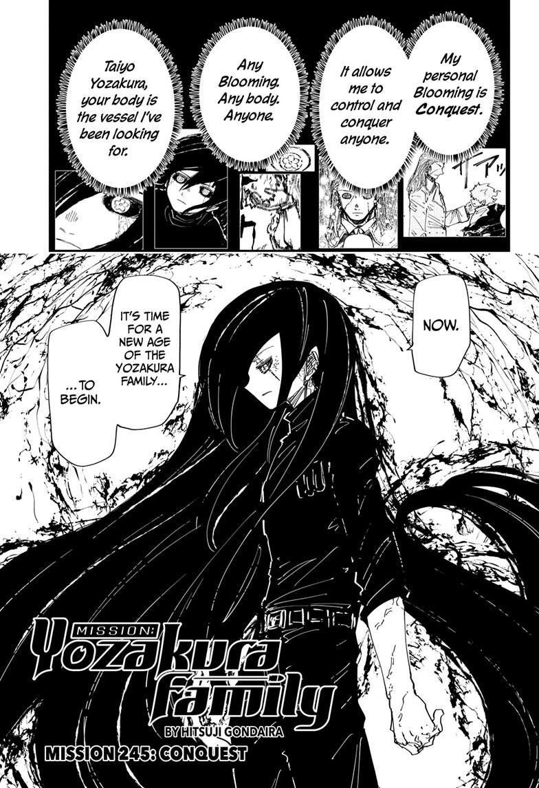 Mission: Yozakura Family Chapter 245 page 1 - Chapter 245