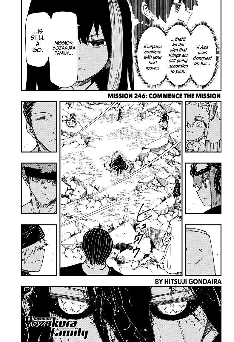 Mission: Yozakura Family Chapter 246 page 1 - Chapter 246