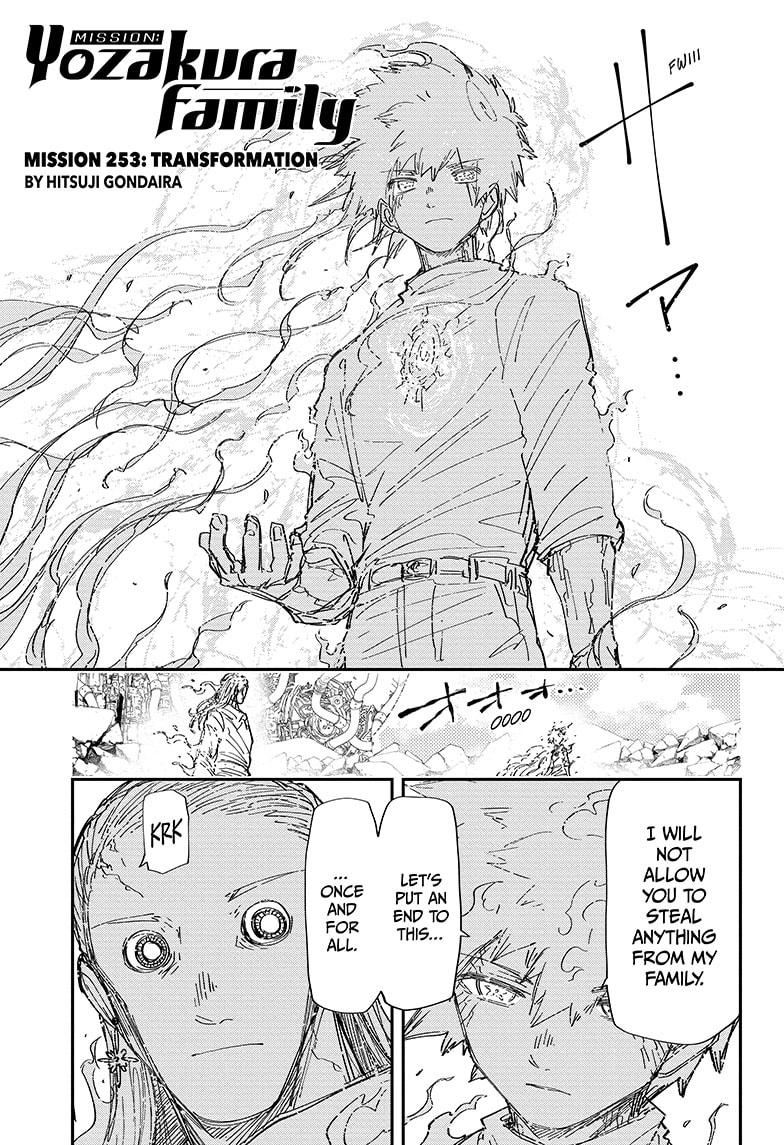 Mission: Yozakura Family Chapter 253 page 1 - Chapter 253