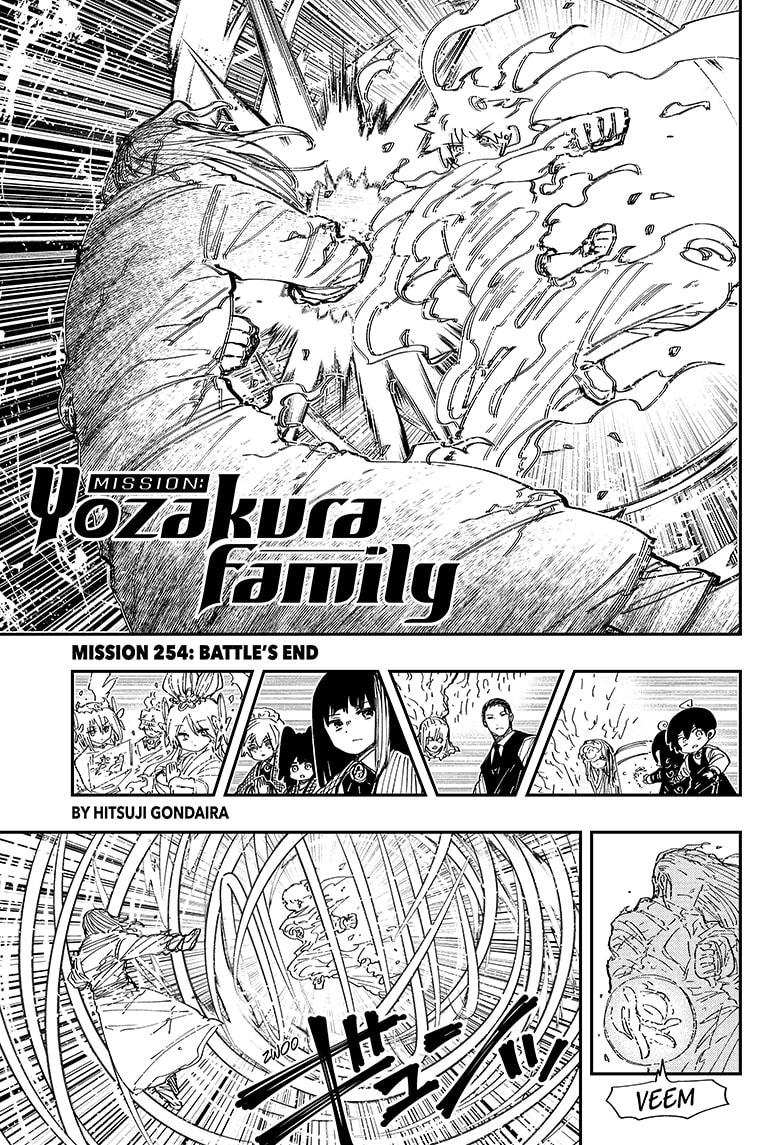 Mission: Yozakura Family Chapter 254 page 1 - Chapter 254